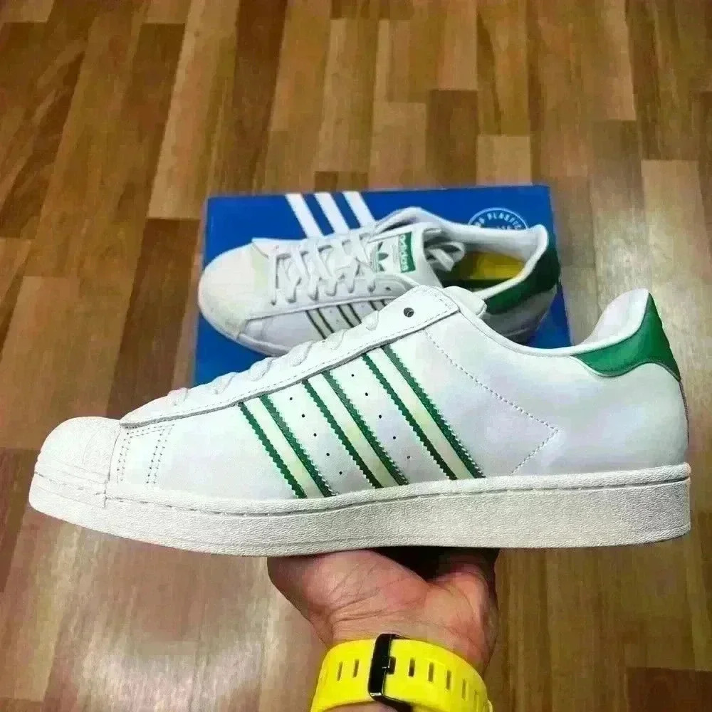 💰HUGE CLEARANCE SALE 💰 Adidas Originals Superstar Mens Sneakers Size 6.5 - Picture 2 of 13